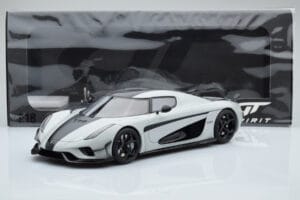 Koenigsegg Regera Grijs Asia Exclusive GT Spirit 1:18 CLDC026 Hars — afbeelding 5 van 5