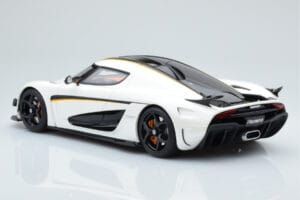 Koenigsegg Regera Wit GT Spirit 1:18 GT391 Hars — afbeelding 4 van 5