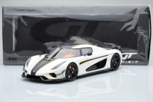 Koenigsegg Regera Wit GT Spirit 1:18 GT391 Hars — afbeelding 5 van 5