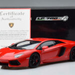 Lamborghini Aventador LP700-4 Andromeda Rood AUTOart 1:18 - image 10 of 10