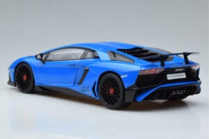 Lamborghini Aventador LP750-4 SV Blauw AUTOart 1:18 74559 Composiet — afbeelding 6 van 8