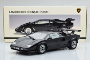 Lamborghini Countach LP5000S Zwart AUTOart 1:18 74533 Metaal — afbeelding 10 van 10