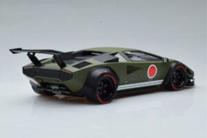 Lamborghini Countach Khyzyl Saleem Huratach GT Spirit 1:18 GT809 Hars — afbeelding 2 van 6