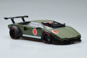 Lamborghini Countach Khyzyl Saleem Huratach GT Spirit 1:18 GT809 Hars — afbeelding 4 van 6