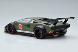 Lamborghini Countach Khyzyl Saleem Huratach GT Spirit 1:18 GT809 Hars — afbeelding 5 van 6
