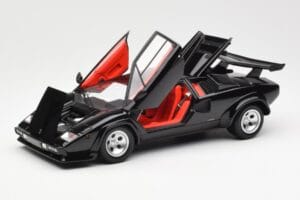 Lamborghini Countach LP 5000 Quattrovalvole Zwart Kyosho 1:18 08320BK Metaal — afbeelding 2 van 8