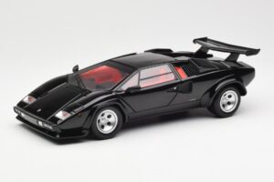 Lamborghini Countach LP 5000 Quattrovalvole Zwart Kyosho 1:18 08320BK