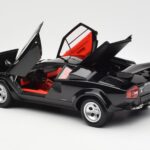 Lamborghini Countach LP 5000 Quattrovalvole Zwart Kyosho 1:18 08320BK - image 5 of 8