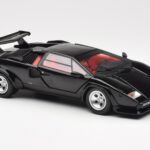 Lamborghini Countach LP 5000 Quattrovalvole Zwart Kyosho 1:18 08320BK - image 6 of 8