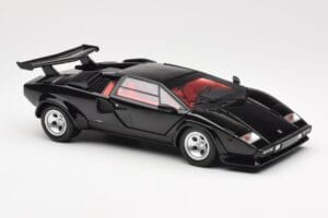 Lamborghini Countach LP 5000 Quattrovalvole Zwart Kyosho 1:18 08320BK Metaal — afbeelding 6 van 8