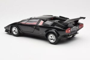 Lamborghini Countach LP 5000 Quattrovalvole Zwart Kyosho 1:18 08320BK Metaal — afbeelding 7 van 8