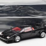 Lamborghini Countach LP 5000 Quattrovalvole Zwart Kyosho 1:18 08320BK - image 8 of 8