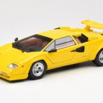 Lamborghini Countach LP 5000 Quattrovalvole Geel Kyosho 1:18 08320Y