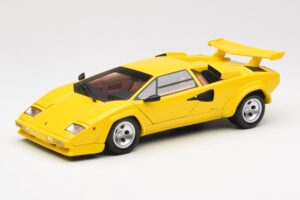 Lamborghini Countach LP 5000 Quattrovalvole Geel Kyosho 1:18 08320Y