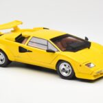 Lamborghini Countach LP 5000 Quattrovalvole Geel Kyosho 1:18 08320Y - image 6 of 8