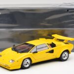 Lamborghini Countach LP 5000 Quattrovalvole Geel Kyosho 1:18 08320Y - image 8 of 8