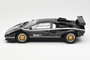 Lamborghini Countach LP 500R Zwart Kyosho 1:18 08320C Metaal — afbeelding 4 van 8