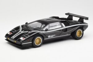 Lamborghini Countach LP 500R Zwart Kyosho 1:18 08320C