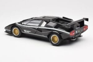 Lamborghini Countach LP 500R Zwart Kyosho 1:18 08320C Metaal — afbeelding 7 van 8