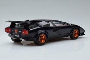 Lamborghini Countach LP500S Walter Wolf Donkerblauw Kyosho 1:18 08320D Metaal — afbeelding 3 van 11