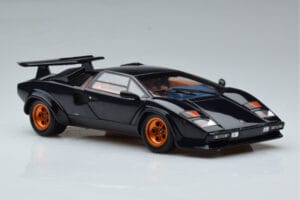 Lamborghini Countach LP500S Walter Wolf Donkerblauw Kyosho 1:18 08320D Metaal — afbeelding 6 van 11
