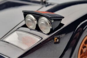 Lamborghini Countach LP500S Walter Wolf Donkerblauw Kyosho 1:18 08320D Metaal — afbeelding 10 van 11