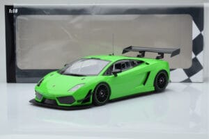 Lamborghini Gallardo LP600+ GT3 Groen Minichamps 1:18 151111101 Metaal — afbeelding 6 van 6