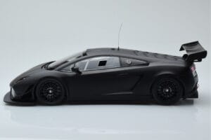 Lamborghini Gallardo LP600+ GT3 Mat Zwart Minichamps 1:18 151111100 Metaal — afbeelding 3 van 6