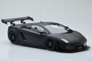 Lamborghini Gallardo LP600+ GT3 Mat Zwart Minichamps 1:18 151111100 Metaal — afbeelding 4 van 6