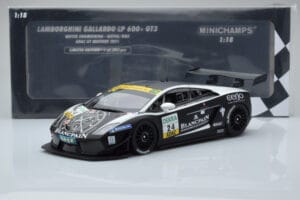 Lamborghini Gallardo LP600+ GT3 Reiter Engineering #24 N. Hayek / P. Kox ADAC GT Masters 2011 Minichamps 1:18 151111124 Metaa — afbeelding 6 van 6