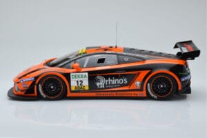 Lamborghini Gallardo LP600+ GT3 Rhinos Leipert Motorsport #12 A. Petrishin / D. Leiper ADAC GT Masters 2011 Minichamps 1:18 1 — afbeelding 3 van 6