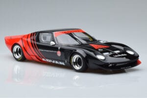 Lamborghini Miura LB Works Liberty Walk Advan GT Spirit 1:18 KJ033 Hars — afbeelding 4 van 6