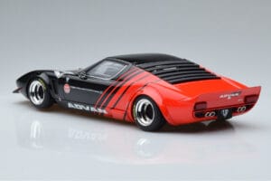 Lamborghini Miura LB Works Liberty Walk Advan GT Spirit 1:18 KJ033 Hars — afbeelding 5 van 6