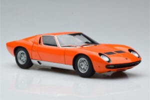 Lamborghini Miura SV Oranje AUTOart 1:18 74542 Metaal — afbeelding 6 van 8