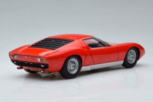Lamborghini Miura SV Rood AUTOart 1:18 74543 Metaal — afbeelding 3 van 8