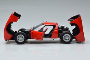 Lamborghini Miura SV Rood AUTOart 1:18 74543 Metaal — afbeelding 4 van 8