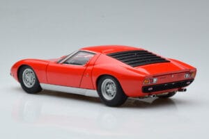 Lamborghini Miura SV Rood AUTOart 1:18 74543 Metaal — afbeelding 7 van 8