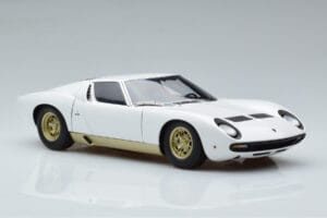 Lamborghini Miura SV Wit AUTOart 1:18 74544 Metaal — afbeelding 6 van 8