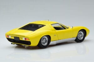 Lamborghini Miura SV Geel Kyosho 1:18 08317Y Metaal — afbeelding 3 van 11