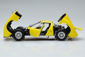 Lamborghini Miura SV Geel Kyosho 1:18 08317Y Metaal — afbeelding 4 van 11