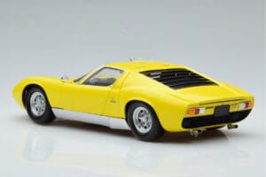 Lamborghini Miura SV Geel Kyosho 1:18 08317Y Metaal — afbeelding 7 van 11