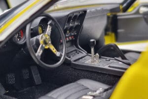 Lamborghini Miura SV Geel Kyosho 1:18 08317Y Metaal — afbeelding 8 van 11