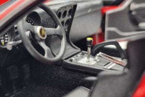 Lamborghini Miura SVR Rood Kyosho 1:18 08319RBK Metaal — afbeelding 8 van 9