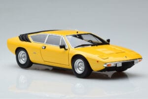 Lamborghini Urraco Geel Kyosho 1:18 08446GY Metaal — afbeelding 6 van 10