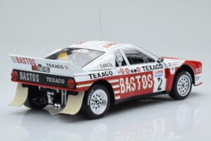 Lancia 037 Bastos #2 P. Snijers / D. Colebunders Rally Ypres 1985 IXO 1:18 18RMC136 Metaal — afbeelding 2 van 6