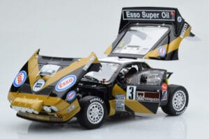 Lancia 037 ESSO #3 F. Tabaton Rally Targa Florio 1985 Kyosho 1:18 08306H Metaal — afbeelding 2 van 8