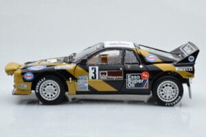 Lancia 037 ESSO #3 F. Tabaton Rally Targa Florio 1985 Kyosho 1:18 08306H Metaal — afbeelding 5 van 8