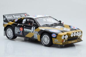 Lancia 037 ESSO #3 F. Tabaton Rally Targa Florio 1985 Kyosho 1:18 08306H Metaal — afbeelding 6 van 8