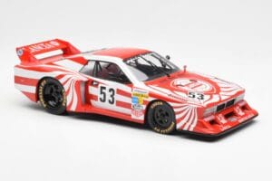 Lancia Beta Montecarlo Gr.5 #53 R. Patrese / E. Cheever 6 Hours of Silverstone 1980 MCG 1:18 MCG18814R Metaal — afbeelding 4 van 6