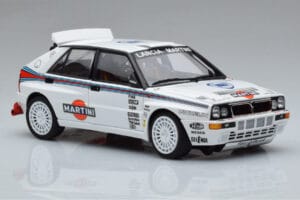 Lancia Delta HF Integrale Evoluzione Test Car Kyosho 1:18 08348G Metaal — afbeelding 5 van 9